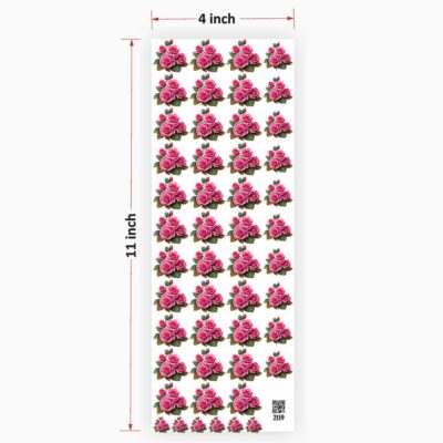 Flowers UV DTF Sticker for Resin art (TR2119)