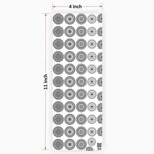 Mandala UV DTF Sticker Premium - Essential Resin Art Tool