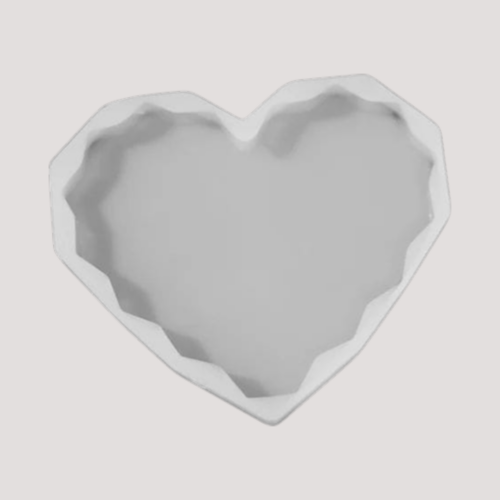 Heart Diamond Resin Mold Ultimate - High-Quality Silicone Craft Tool