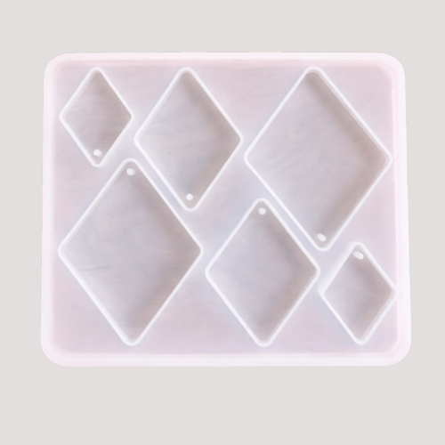 Keychain 4 Cavity Silicon Mould Ultimate Resin Tool