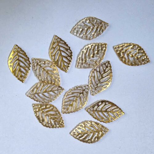 Acrylic Leaf RoseGold Ultimate - Elegant Resin Art Supplies