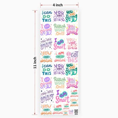 quote UVDTF Sticker for Resin art (TR2123)