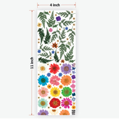 Flower and leaf UVDTF Sticker for Resin art (TR2124)