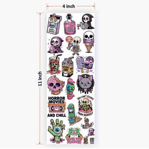 Halloween UVDTF Sticker Premium - Ultimate Resin Art Accessory