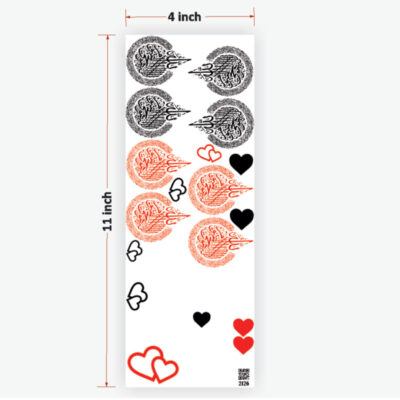 Arabic UVDTF Sticker for Resin art (TR2126)