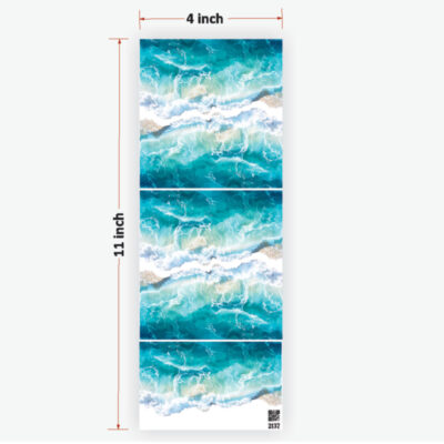 Ocean UVDTF Sticker for Resin art (TR2137)