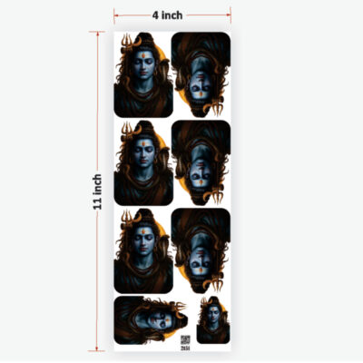 Mahadevji UVDTF Sticker for Resin art (TR2151)