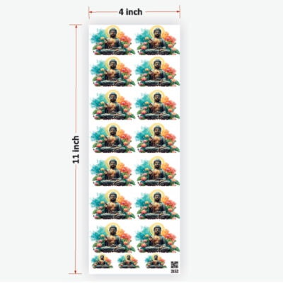 Buddha UVDTF Sticker for Resin art (TR2152)