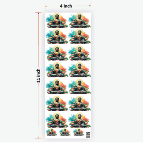 Buddha UVDTF Sticker Resin Ultimate - Creative Art Tool