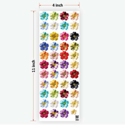 All Colour Flowers UVDTF Sticker for Resin art (TR2164)