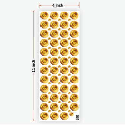 Daisy Golden Yellow Flowers UVDTF Sticker for Resin art (TR2170)