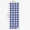 Daisy Royal Blue UVDTF Sticker for Resin Art Ultimate