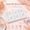 Keychain and Pendant Butterfly Silicone Mold Ultimate - High-Quality Resin Tool