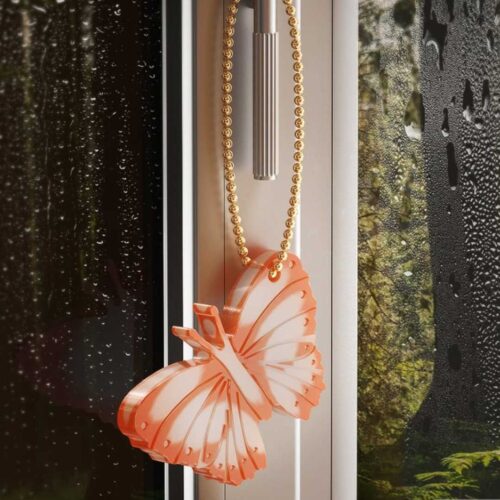 Alternative view of Keychain and Pendant Butterfly Silicone Mold (SM333)