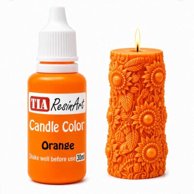 Orange Candle Color Dye for Candle Making – Highly Concentrated Wax Pigment (Copy) - 30 ml - 30-ml