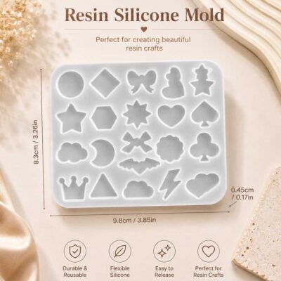 Classic Geometric Jewellery Earrings Mold (SM336)