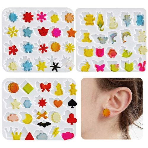 Resin jewelry crafting tools and creative supplies