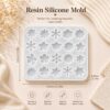 Flower Jewellery Earrings Mold (SM337)