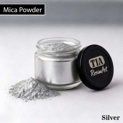 Mica Powder Pigment for Resin Art (Silver)