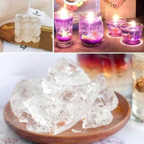Resin art supplies with high-density crystal gel for professional results