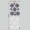 Arabic UV DTF Sticker for Resin art (TR2200)