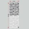 Arabic UV DTF Sticker for Resin art (TR2202)