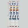 Raksha bandhan UV DTF sticker Ultimate - Resin art supplies for vibrant crafts