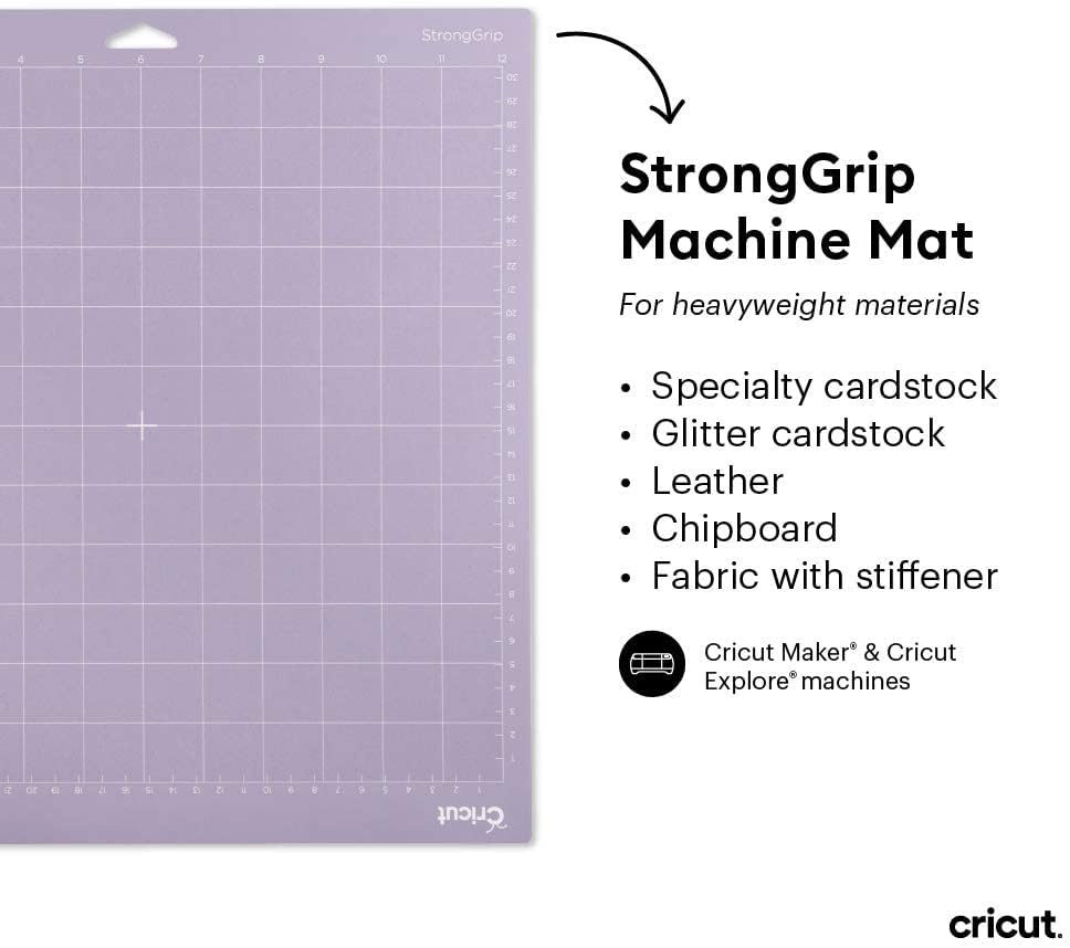 Cricut Adhesive Back Cutting Mats 12"X12" 3/pkg-Green, Blue & Purple 4 Durable adhesive back mats for resin art projects