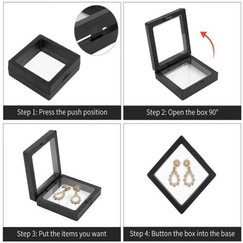 Jewelry Storage Box 6 Durable epoxy resin jewelry storage solution