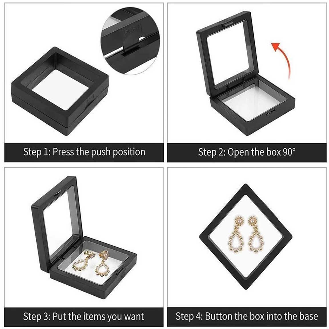 Jewelry Storage Box 3 Durable epoxy resin jewelry storage solution