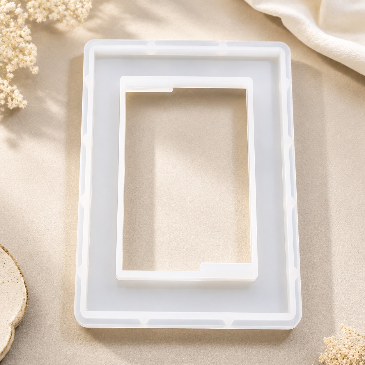 Photo Frame Mould 6x8 inch for Resin Art Frame 1 Photo Frame Mould 6x8 Premium - Ultimate Resin Frame Kit
