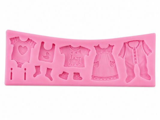 11 Cavity Baby Shirt 17x6cm for Resin art