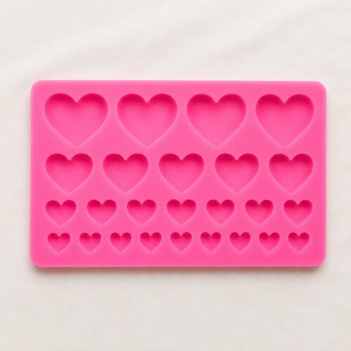 25 Cavity Heart Resin Ultimate - Professional Art Mold