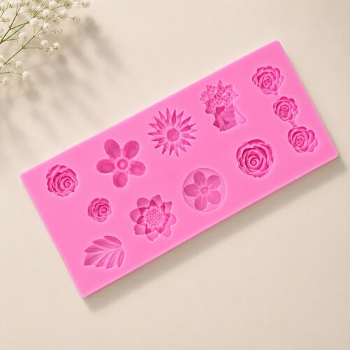 12 Cavity Flower Mould Ultimate - Resin Art Tool