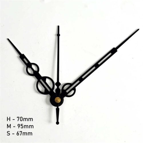 Decorative Quartz Clock Hand Set Premium - Elegant Resin Art