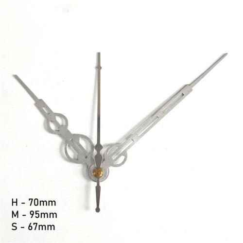 Decorative Quartz Clock Hand Set 5 Artistic resin clock components for DIY projects