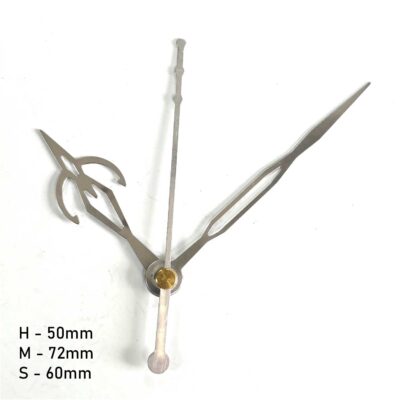 Classic Metal Clock Hands for Wall Clock - Silver - silver