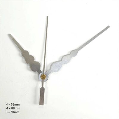 DIY Resin Wall Clock Hand - Silver - silver