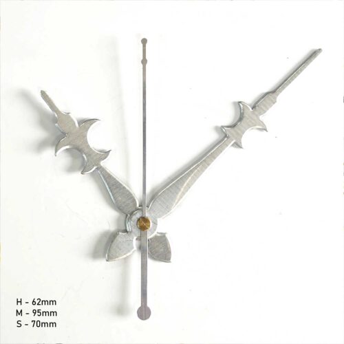 Durable epoxy resin clock hands for creative art